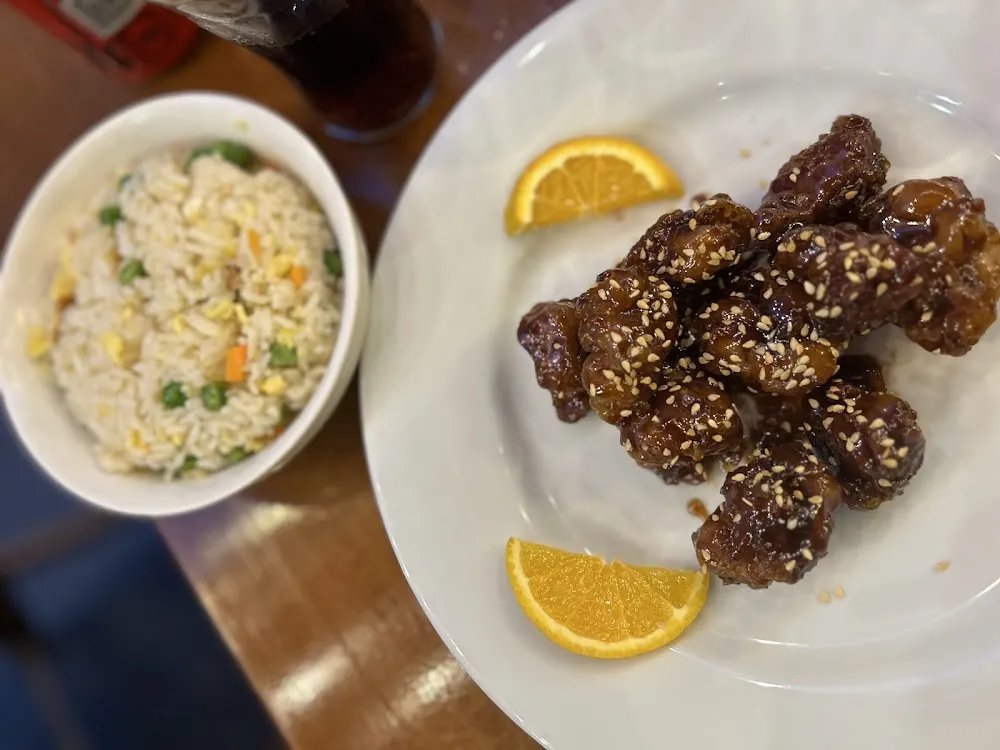 Riz Cantonais Et Porc Caramel